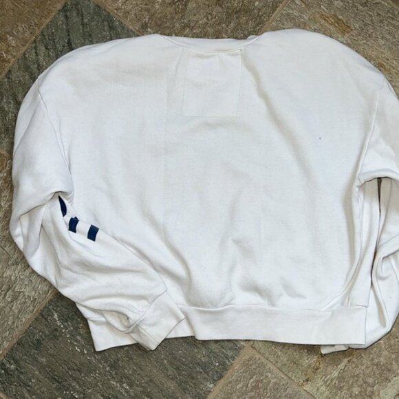 Aviator Nation White Cropped Crewneck in size XS - Picture 6 of 6